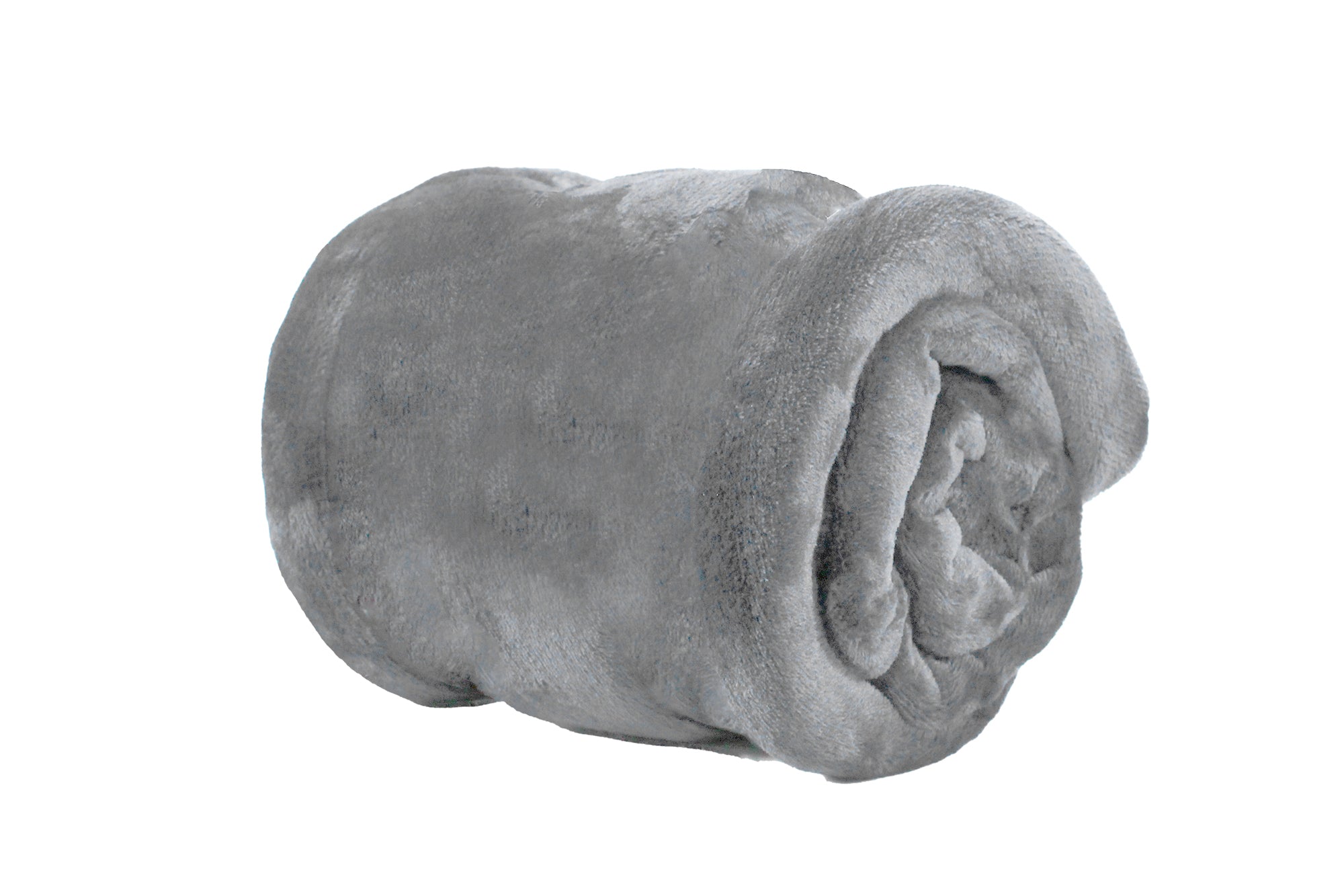 Plain Polyester Fleece Blanket with Suede Texture - 200cm x 140cm