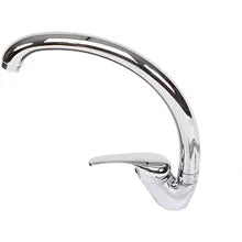 LMA Sanitary-Ware Swiveling High-Spout Kitchen Sink Mixer