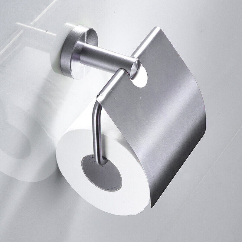 Stainless Steel 1 Roll Wall-Mounted Toilet Paper Holder