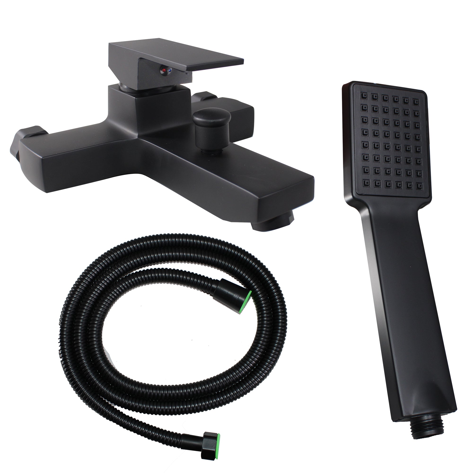 LMA Wall Mounted Contemporary Bathtub Faucet & Handheld Shower