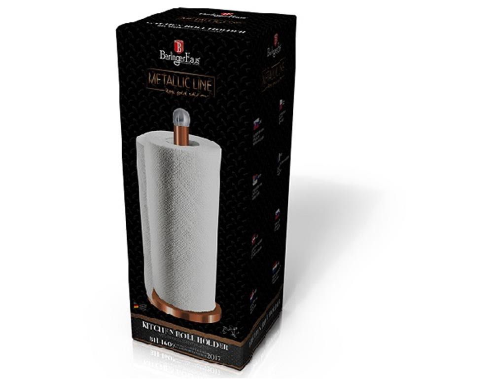 Berlinger Haus Kitchen Roll Holder - Rose Gold Collection