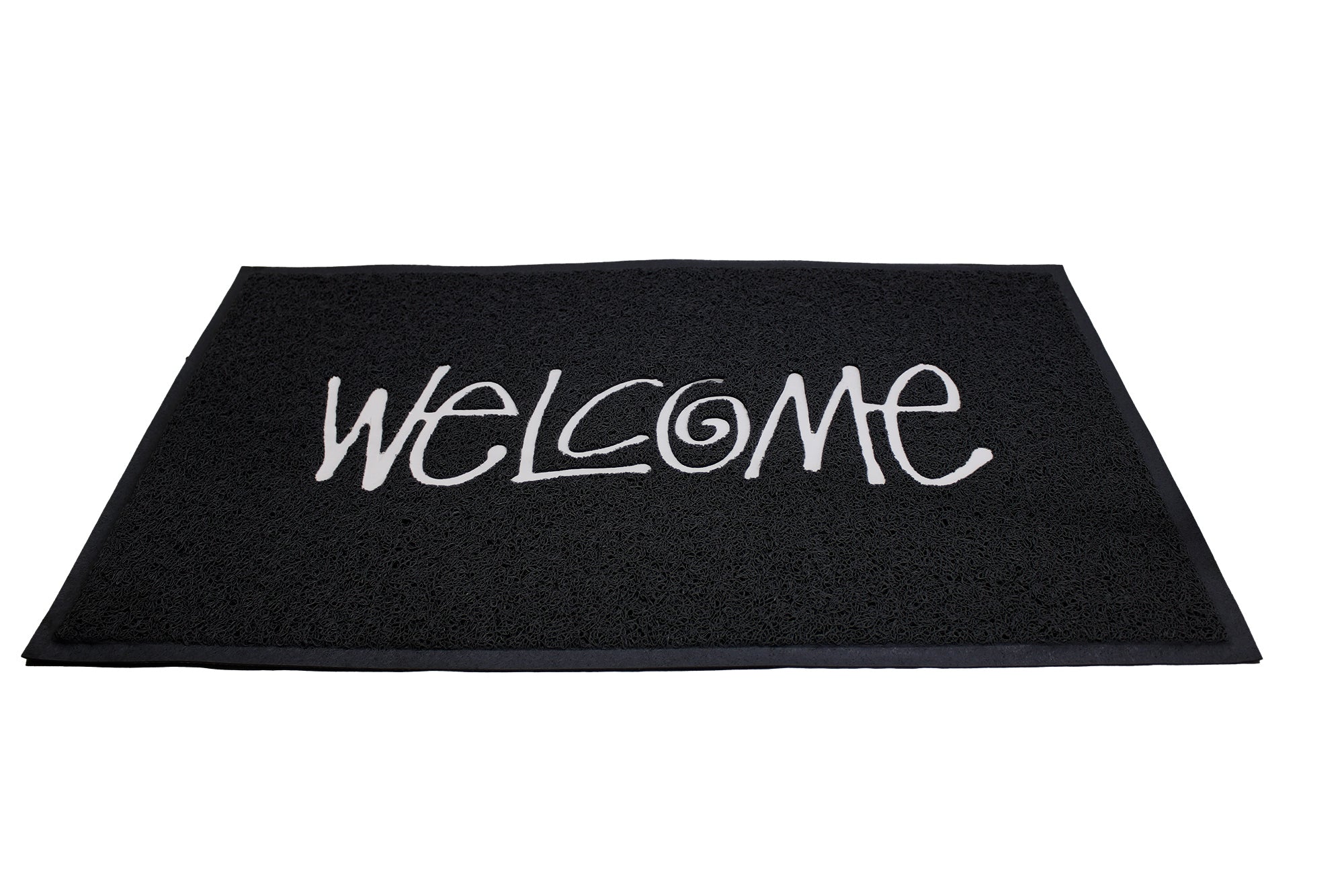 75cm x 45cm Washable Synthetic Mesh Floor Mat - Embossed Welcome