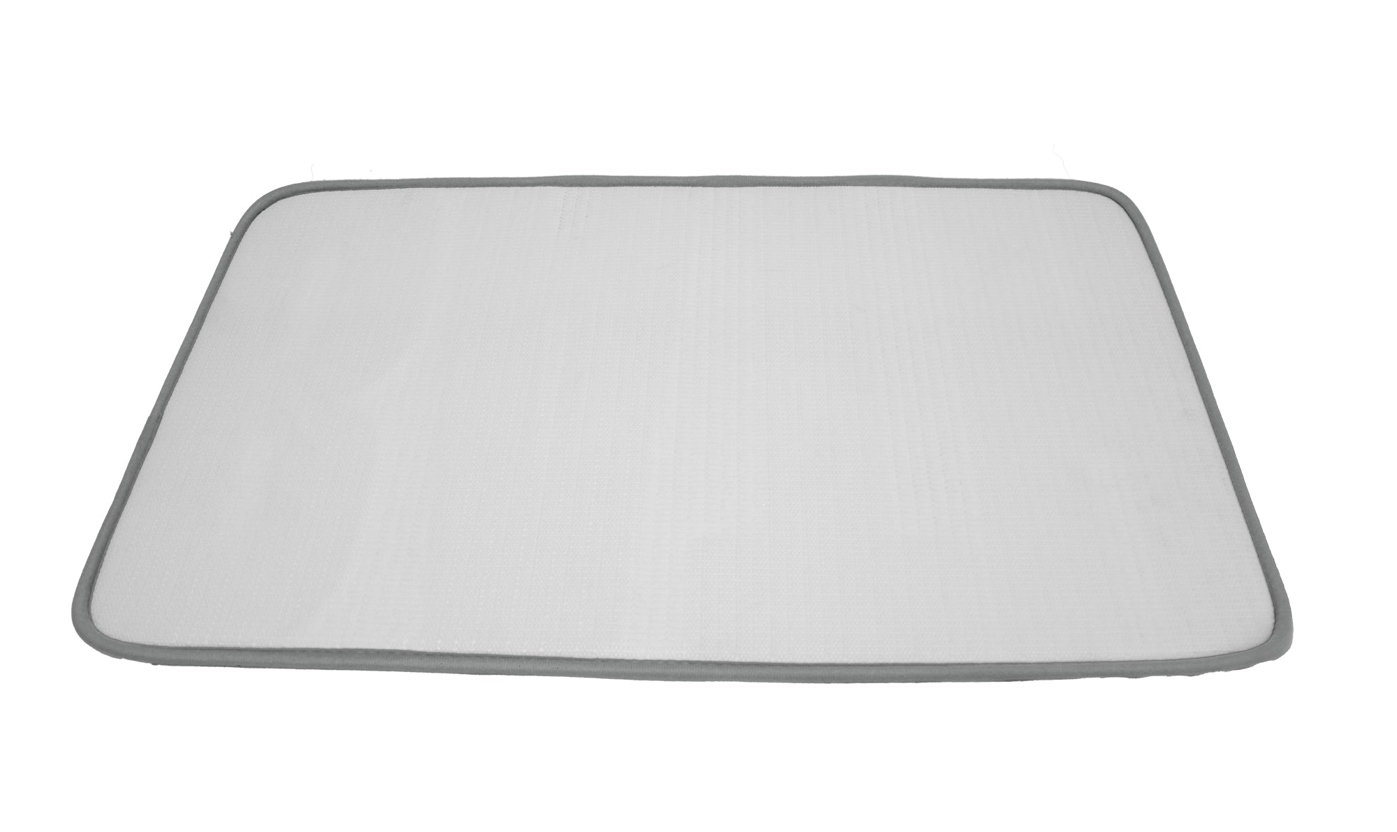 75x45cm Plush Embossed Memory Foam Bathroom Mat - Bath