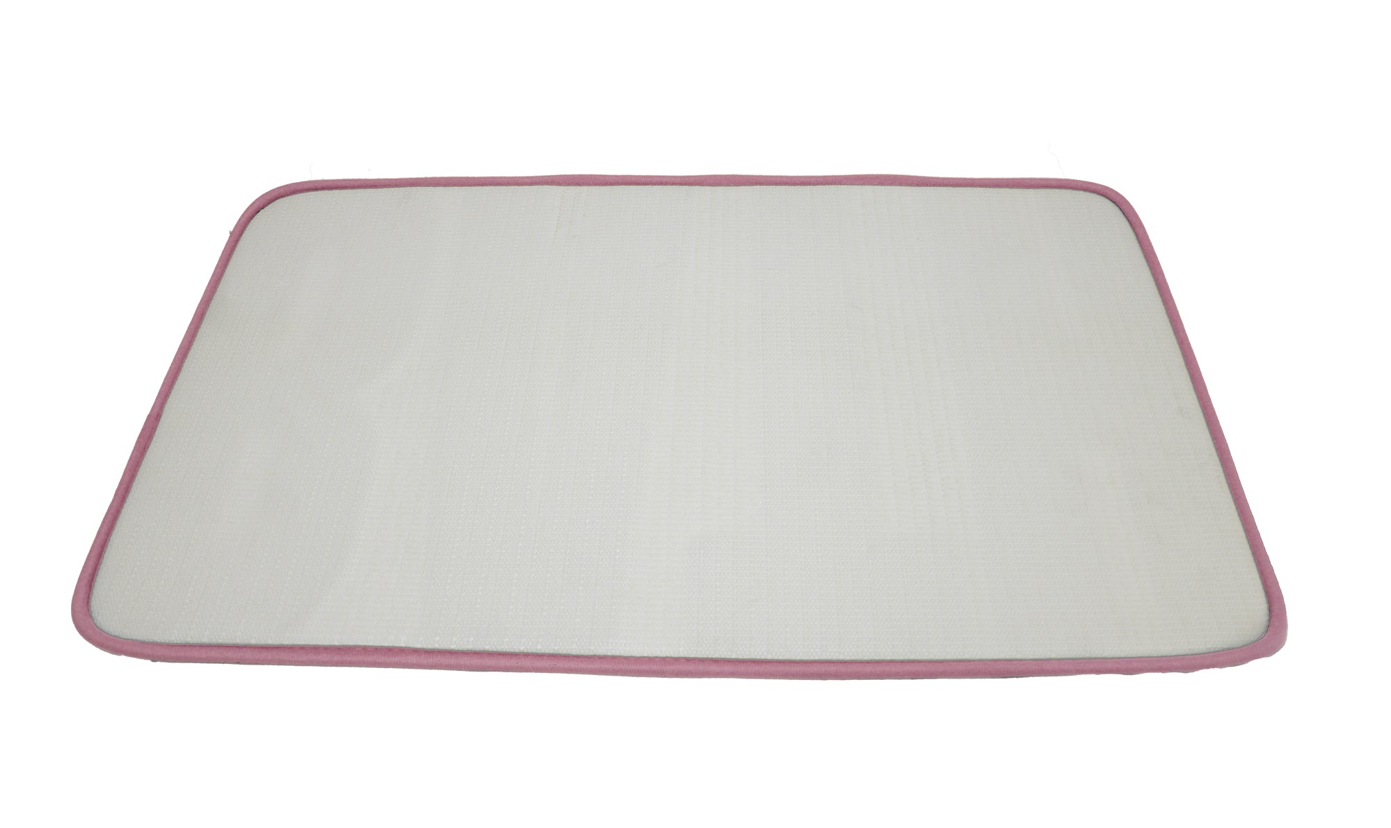 75x45cm Plush Embossed Memory Foam Bathroom Mat - Bath