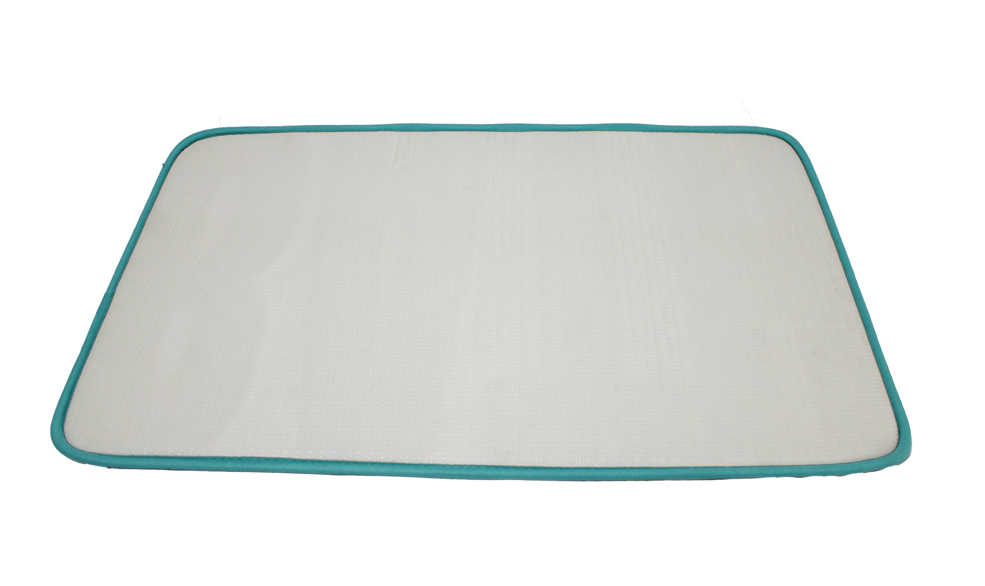 75x45cm Plush Embossed Memory Foam Bathroom Mat - Bath