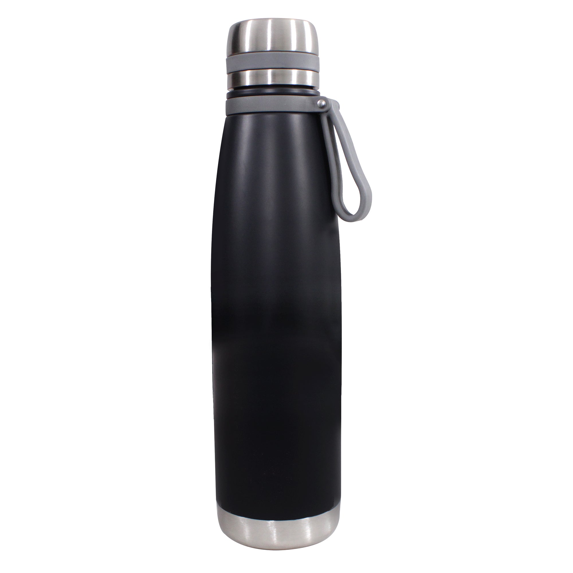 Stainless Steel Hot & Cold Vacuum Bottle with Strap & Strainer - 1 Litre