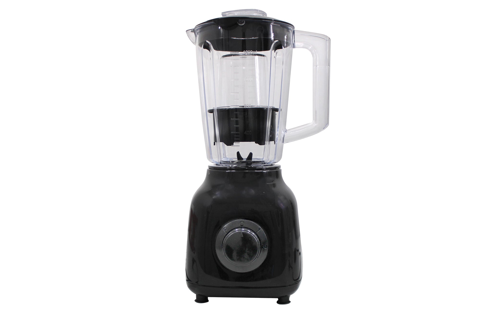 600 Watt 1.6L Jug Blender with 200ml Tri-Blade Grinder Attachment