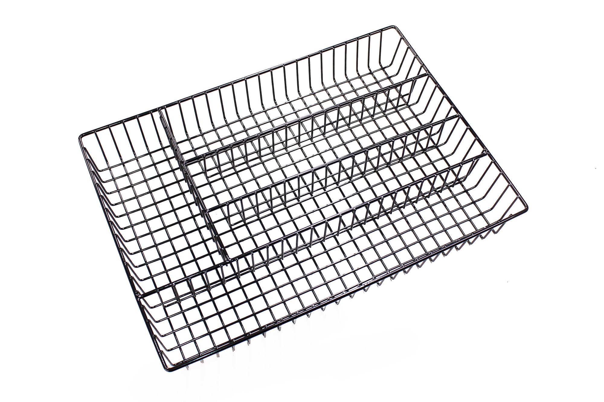 5 Compartment Wireline Drawer & Countertop Cutlery Organizer Tray