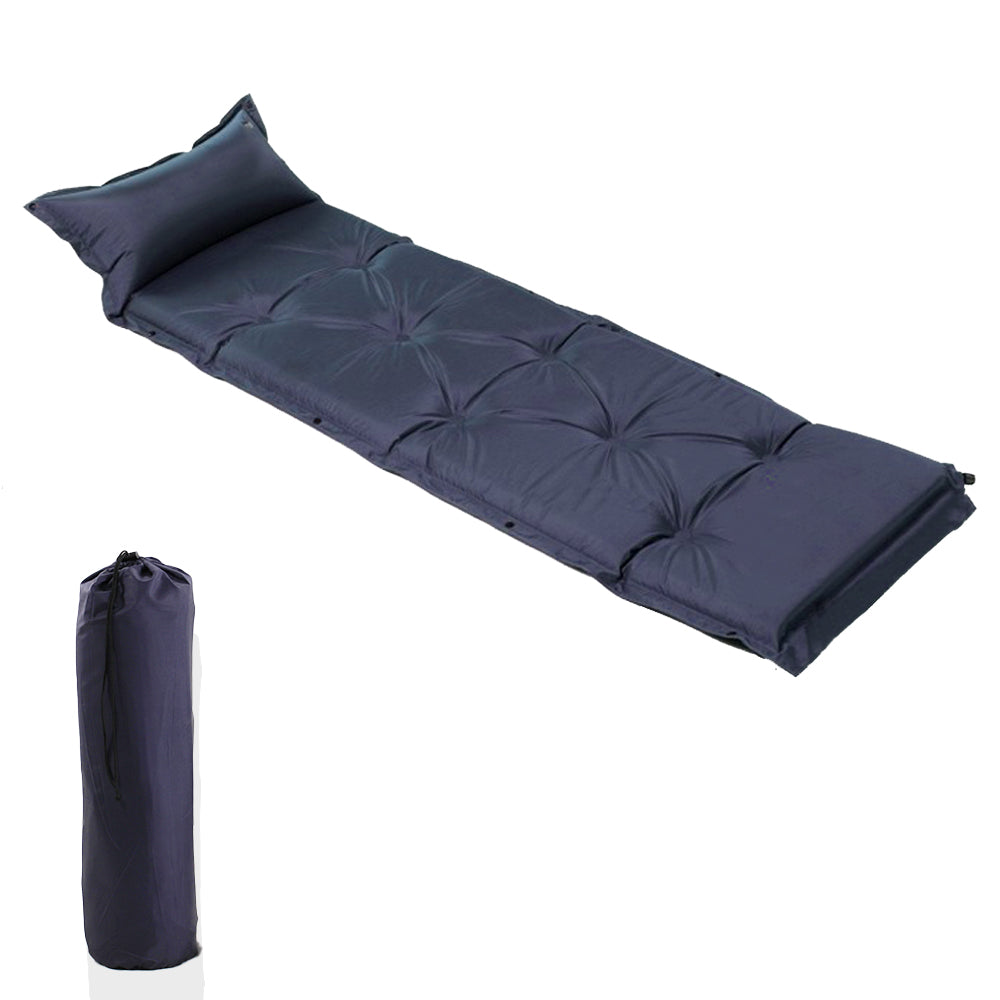 LMA 180X60X3cm Inflatable Camping Mattress with Pillow FX-8889-1