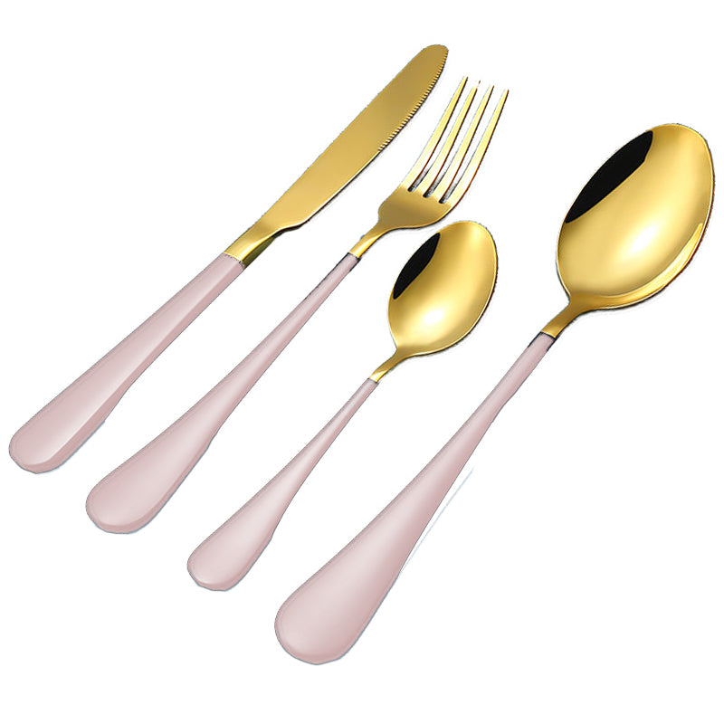 LMA 24 Piece Two-Tone Cutlery Dinner Set in PVC Pack