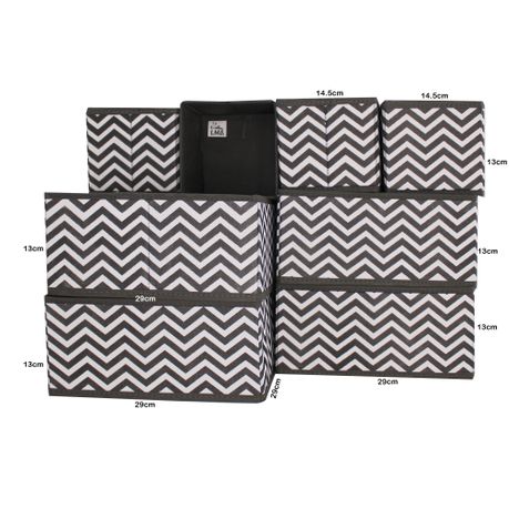 LMA 8 Piece Collapsible Cloth Storage Organizers