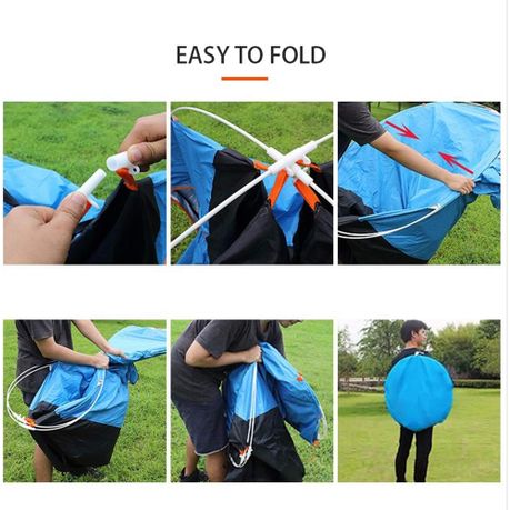 200x120cm 1 Person UV & Waterproof Resistant Dome Pop Up Tent
