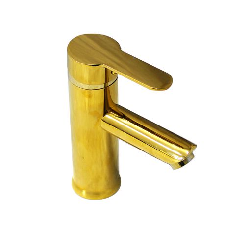 LMA Sanitaryware Elliptical Single Lever Brass Bathroom Basin Mixer