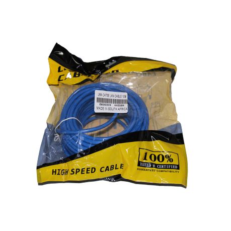 LMA Cat 6e Network Cable - Patented High Speed Ethernet Cable 10M