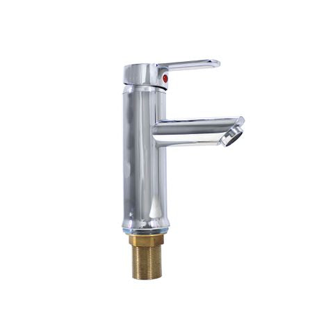 LMA Sanitaryware Elliptical Single Lever Brass Bathroom Basin Mixer