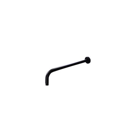 LMA Branded Wall-Mounted Round Shower Arm with Flange