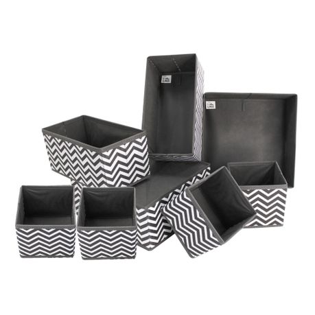 LMA 8 Piece Collapsible Cloth Storage Organizers