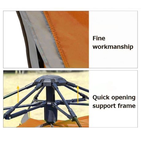 200x200CM Waterproof 3 Man Instant Dome Tent