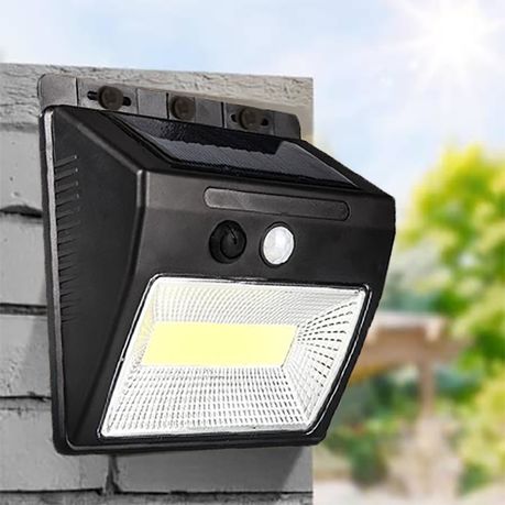 COB Solar Powered Body-Induction Lamp - IP55 Rated Waterproof - A467