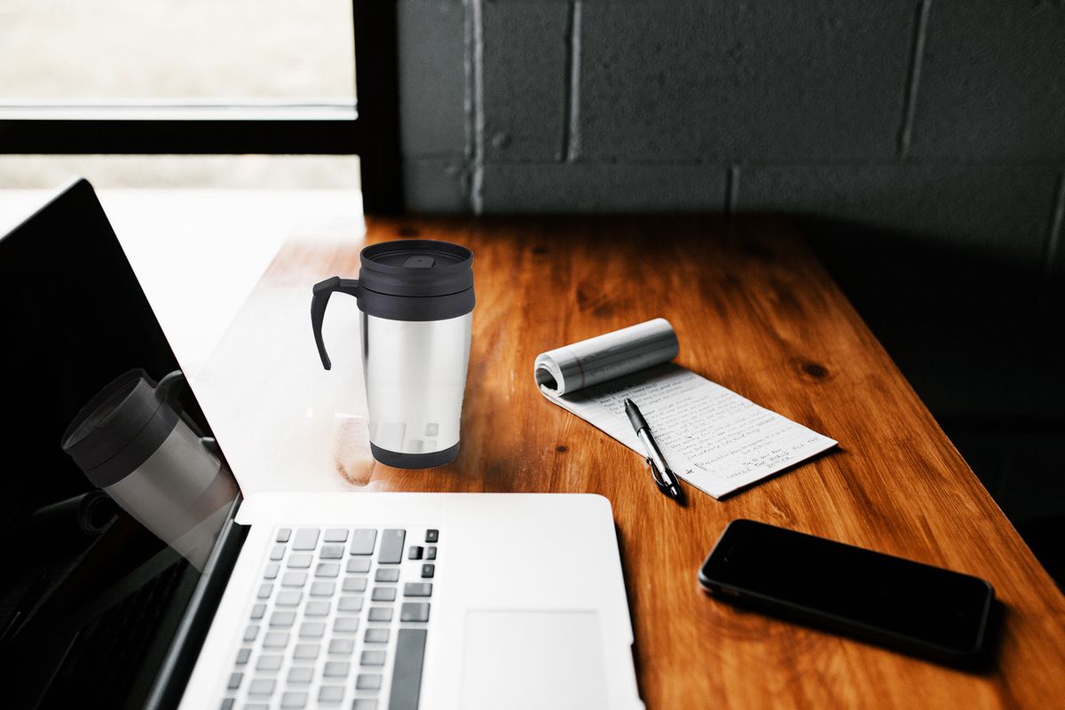 400ml Insulated Stainless Steel Hot and Cold Travel Mug