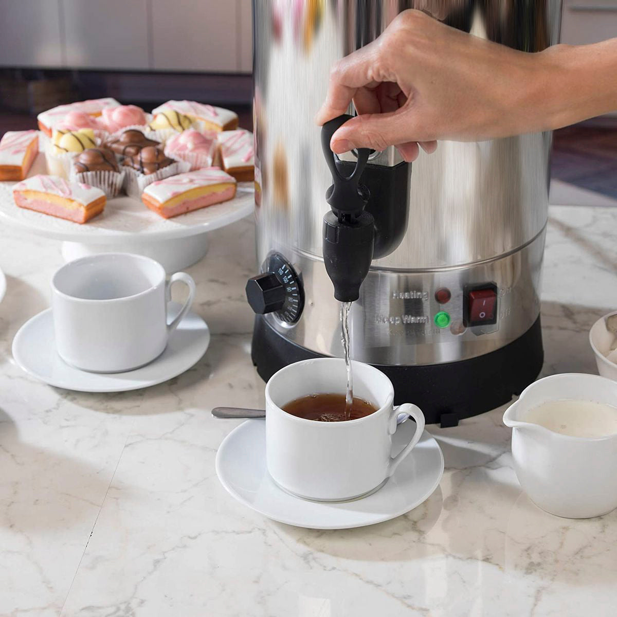 Instantly Hot Water Boiler with Faucet & Automatic Keep Warm Function