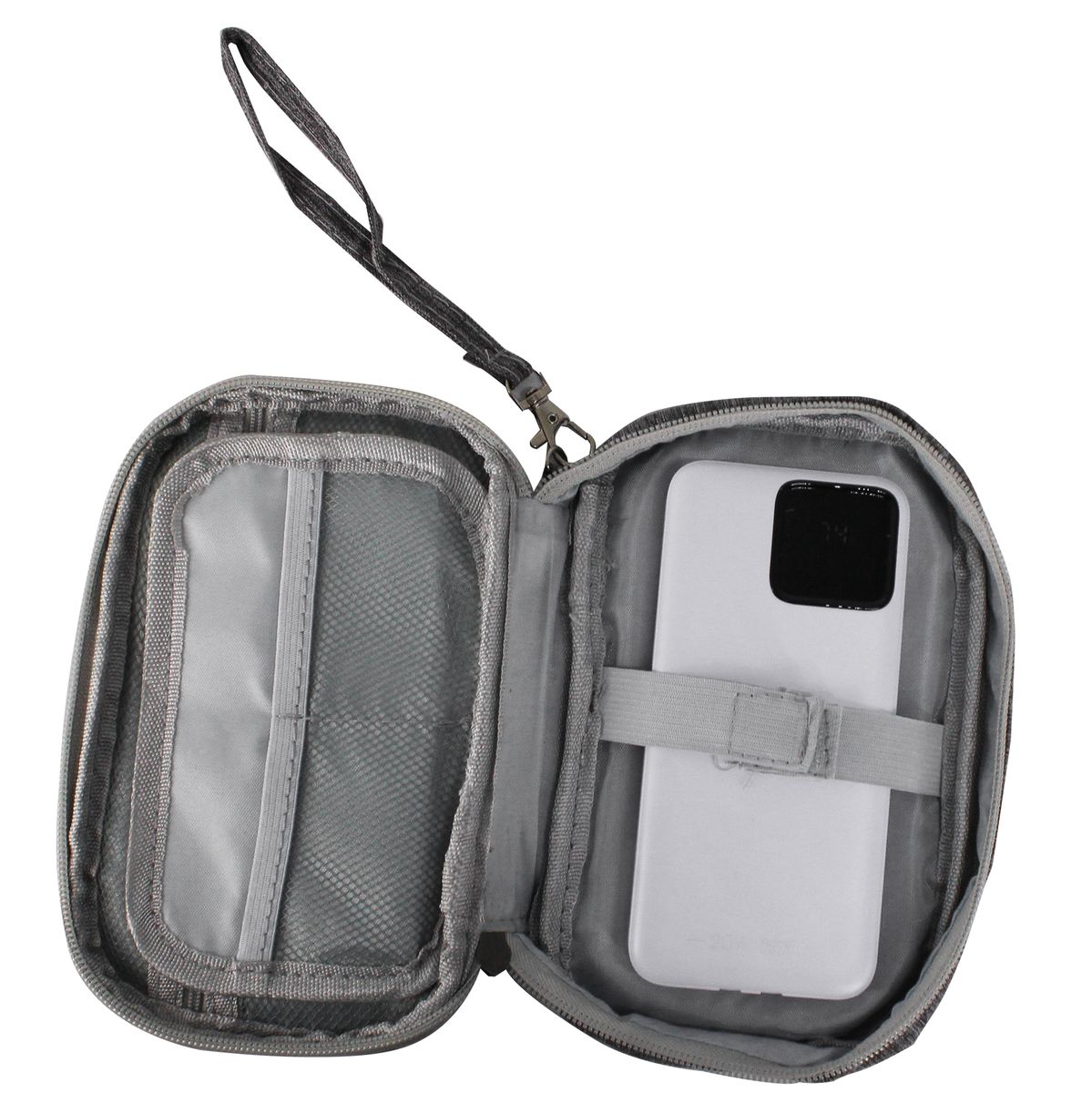 10000mAh Slim Fast Charger PD & QC 22.5W Cabled Power Bank with Carry Pouch