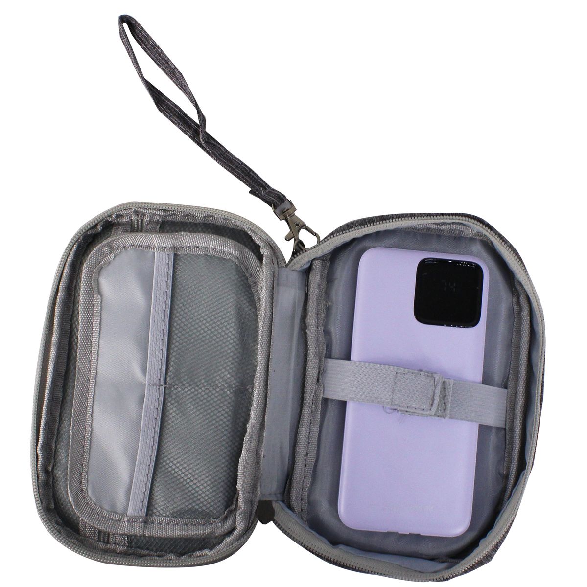 10000mAh Slim Fast Charger PD & QC 22.5W Cabled Power Bank with Carry Pouch