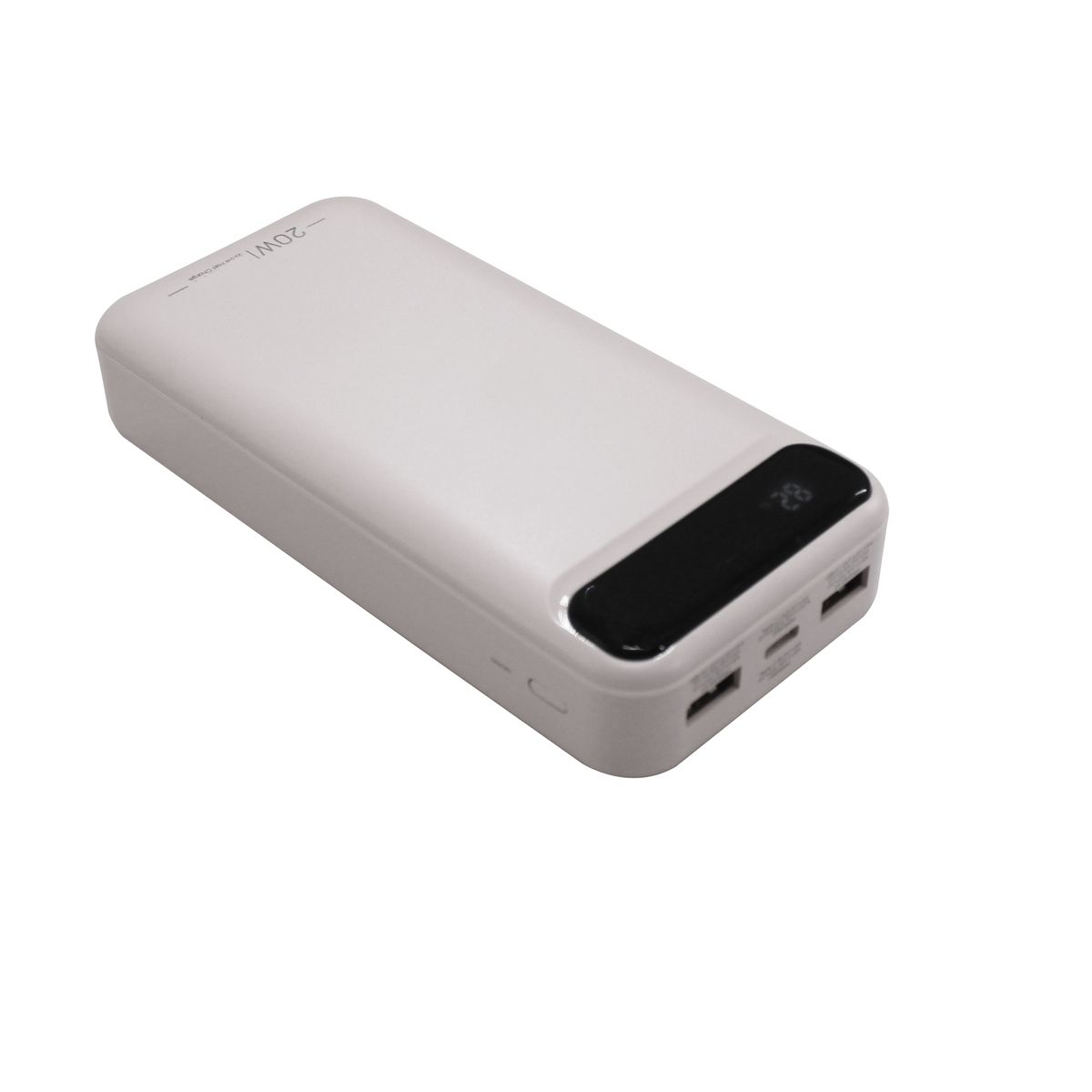 20000mAh 22.5W Digital Display Power Bank & Carry Pouch PD & QC Fast Charge