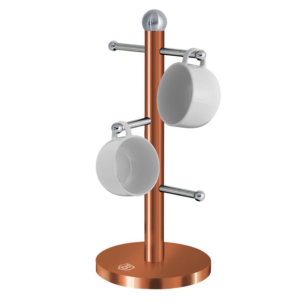 Berlinger Haus 6 Cup Mug Tree - Rose Gold