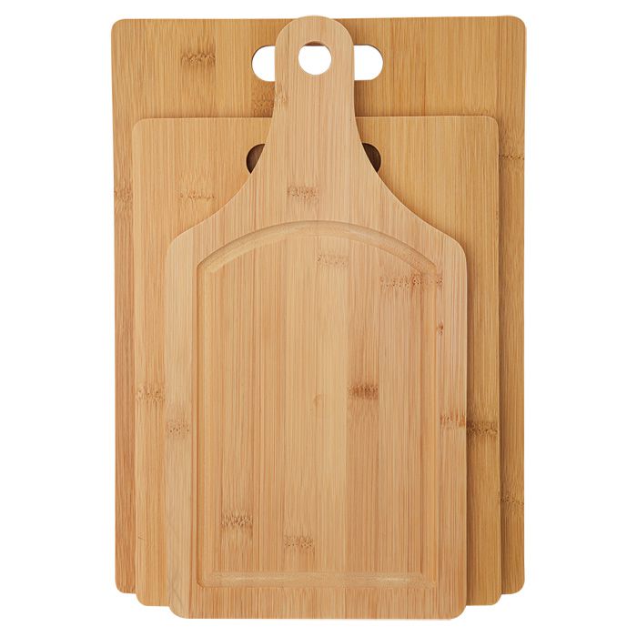 Bamboo Cutting Board Set - 3 Piece Set