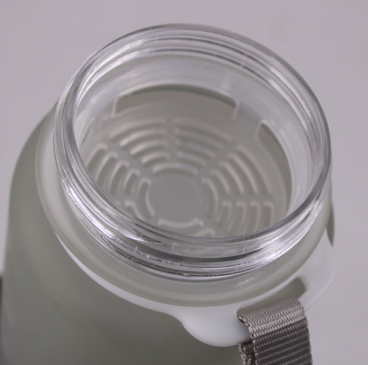 Motivational Pastel Water Bottle with Quotes and Time Markers - Green - 1 Litre