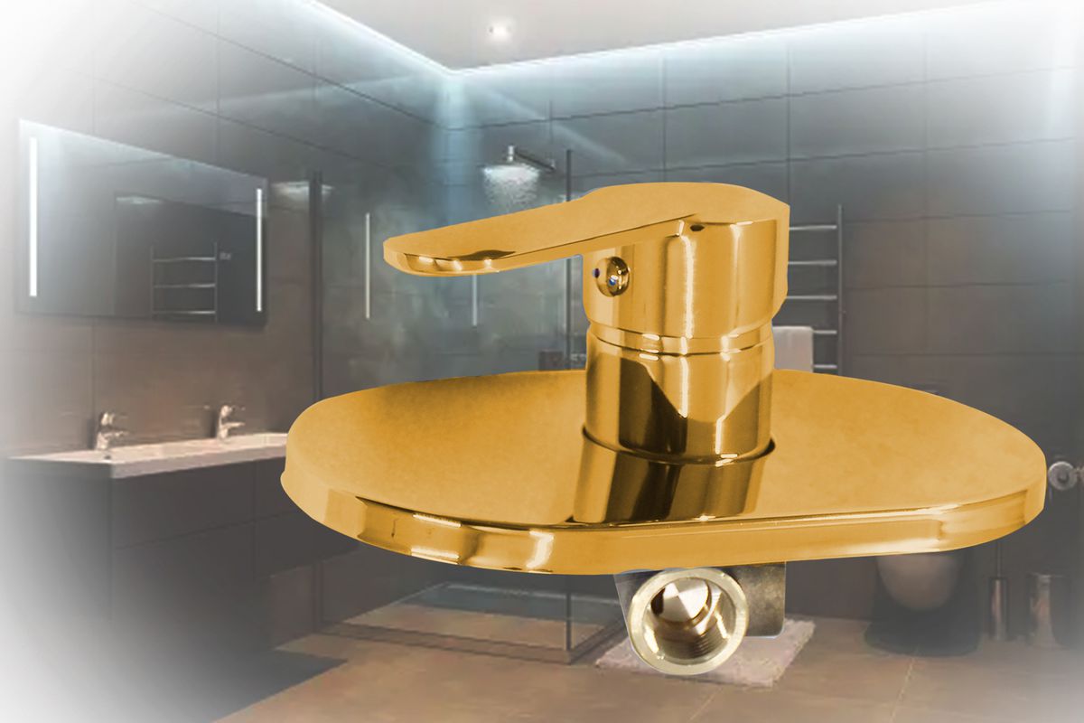 LMA Concealed Single Lever Elliptical Shower & Bath Mixer