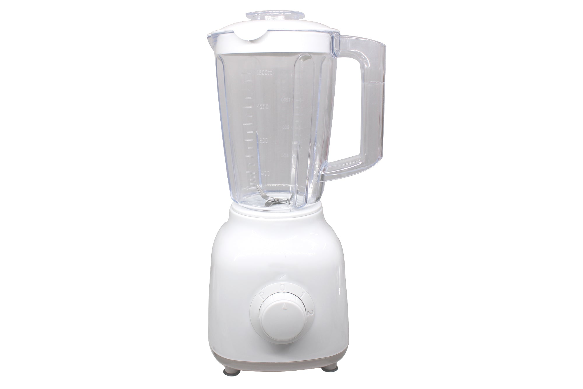 600 Watt 1.6L Jug Blender with 200ml Tri-Blade Grinder Attachment