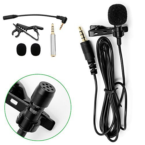 Professional Lavalier Mic For Android, Windows Phone & PC Compatible