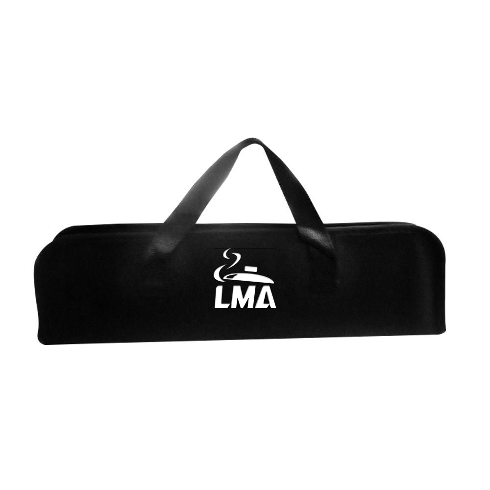 LMA Braai Master Stainless Steel 3 Piece  Utensil Set in Carry Bag