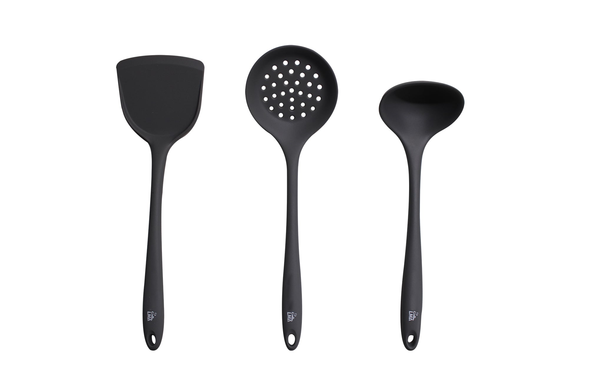 LMA - 3-Piece Heavy Duty Silicon Kitchen Utensil Set