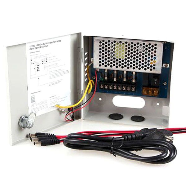 4 Channel 12V DC CCtv Power Supply