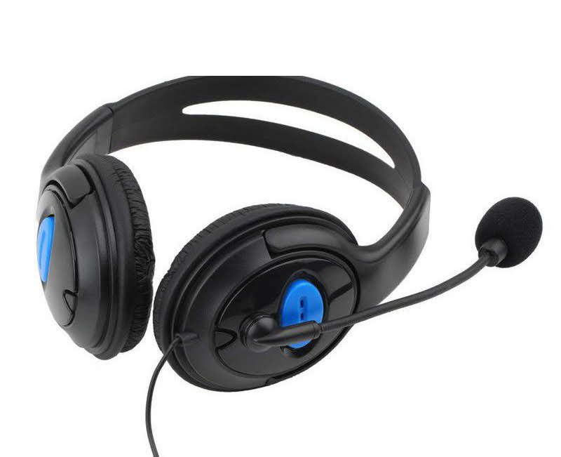 PS 4 Compatible Gaming Headphones with Boom Microphone
