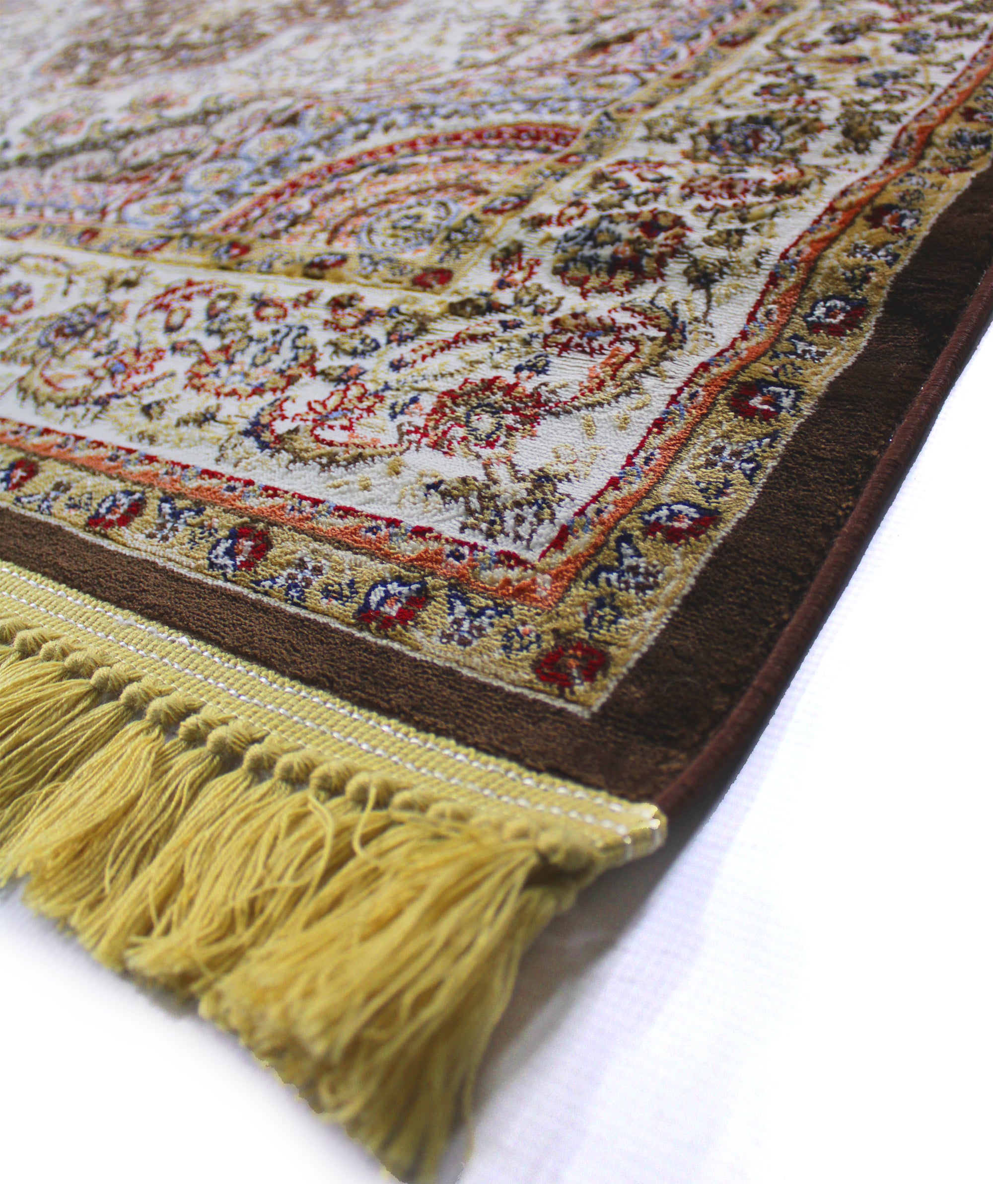 160x230cm Kozan Oriental Authentic Turkish Area Rug Beige / Brown 6050A