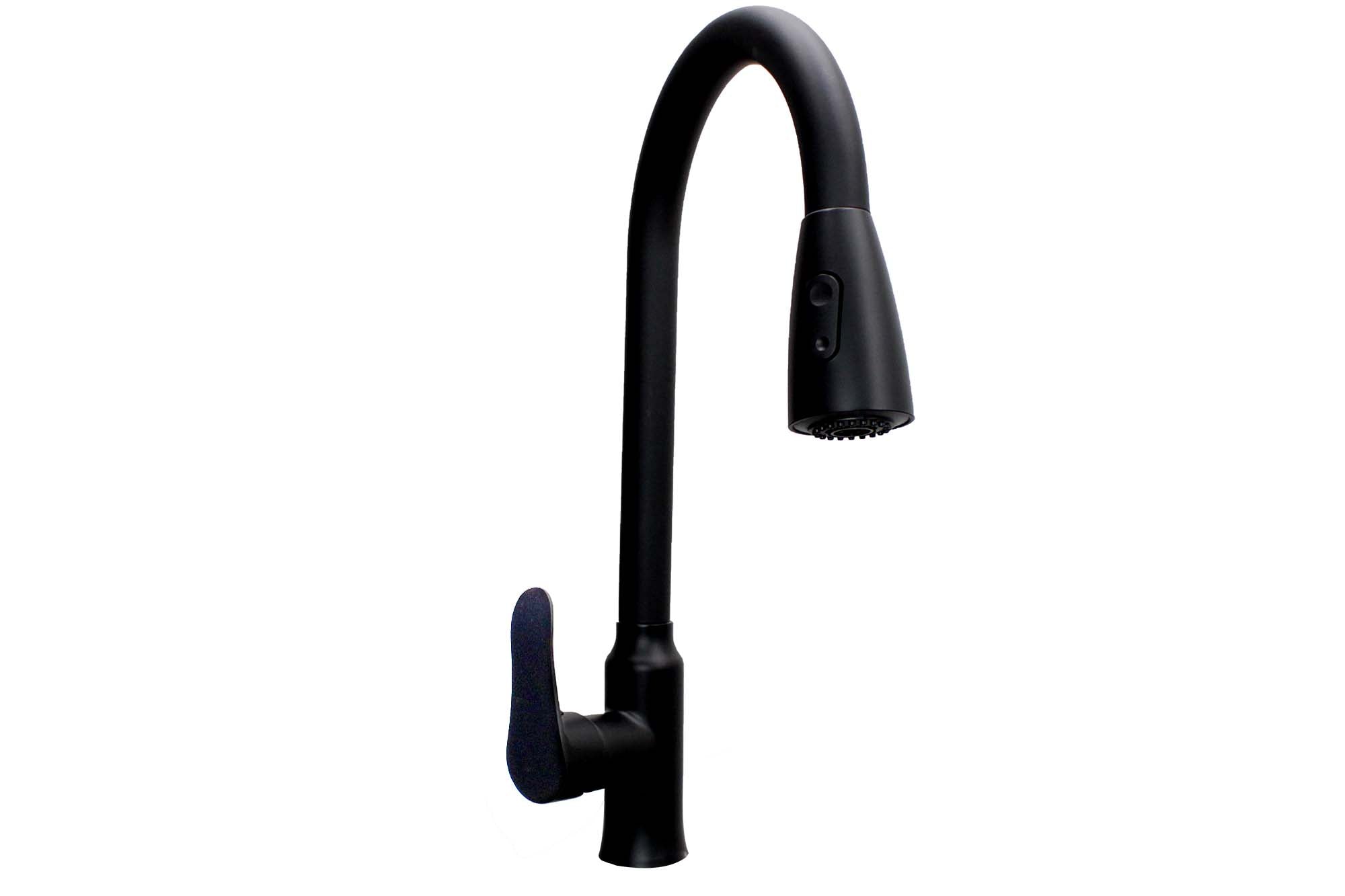 LMA Heavy Duty Kitchen Tap Mixer with Self-Retracting Pullout Faucet  BA-6809