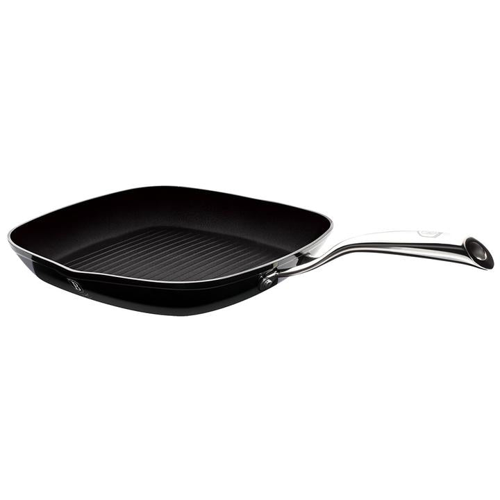 Berlinger Haus 28cm Marble Coating Grill Pan Royal Black