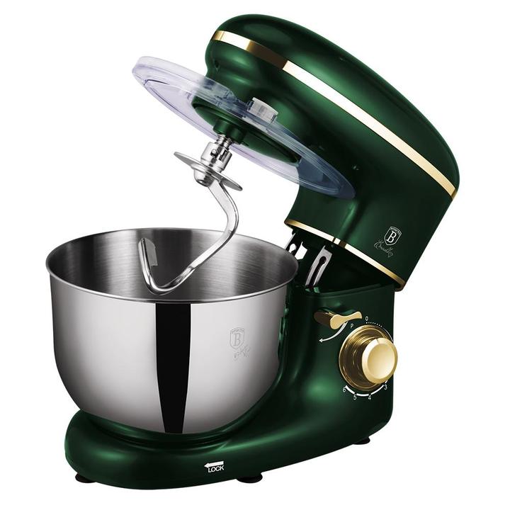 Berlinger Haus 1300W Heavy Duty Kitchen Machine Stand Mixer - Emerald Green