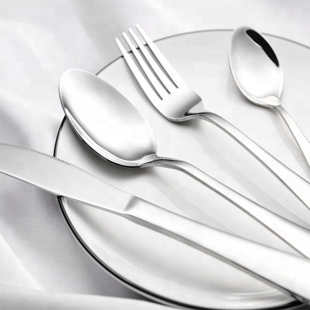 LMA Authentic 24 Piece Stainless steel Cutlery Dinner Set -Silver