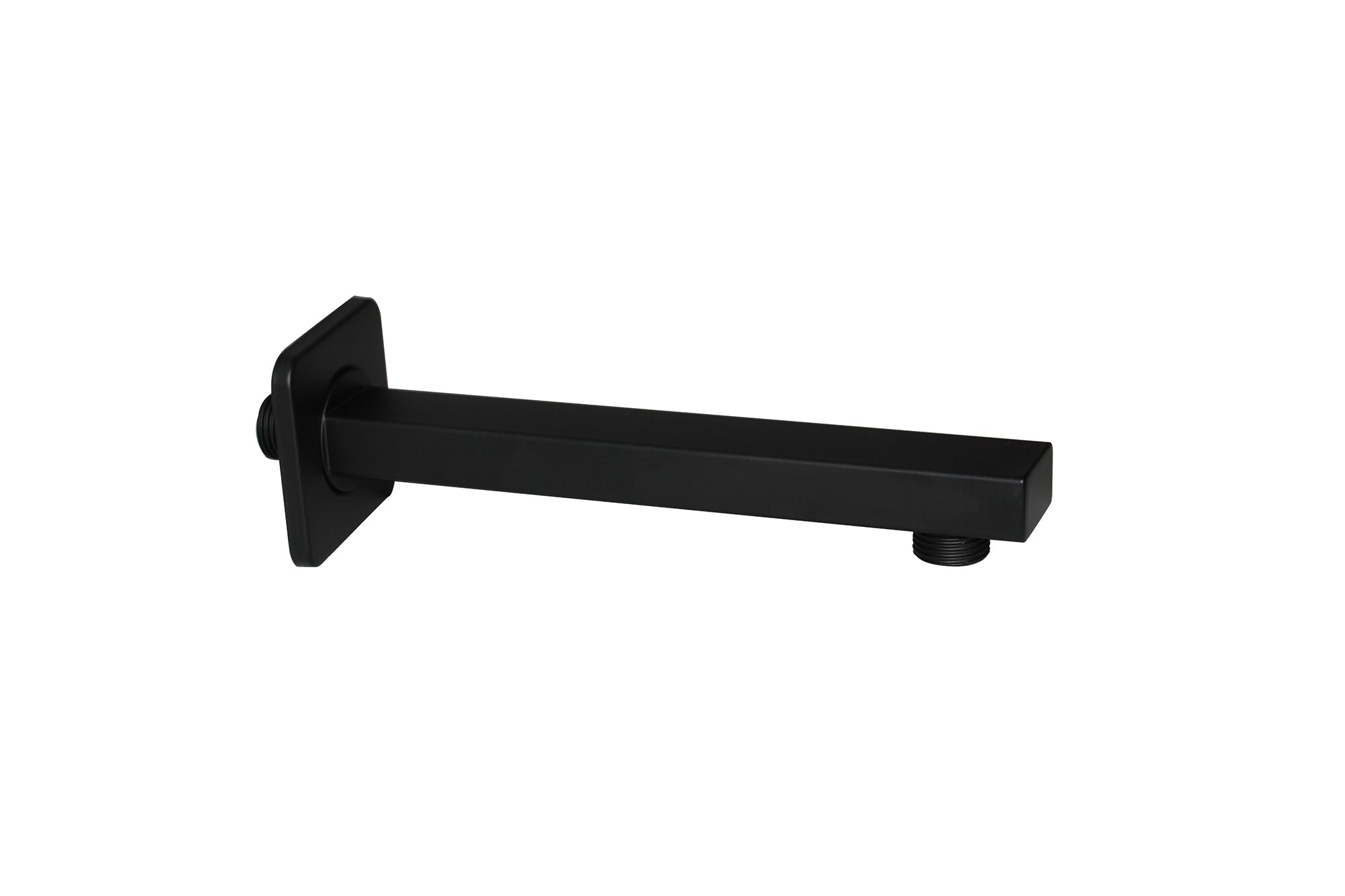 LMA Branded Wall-Mounted Rectangular Shower Arm with Flange