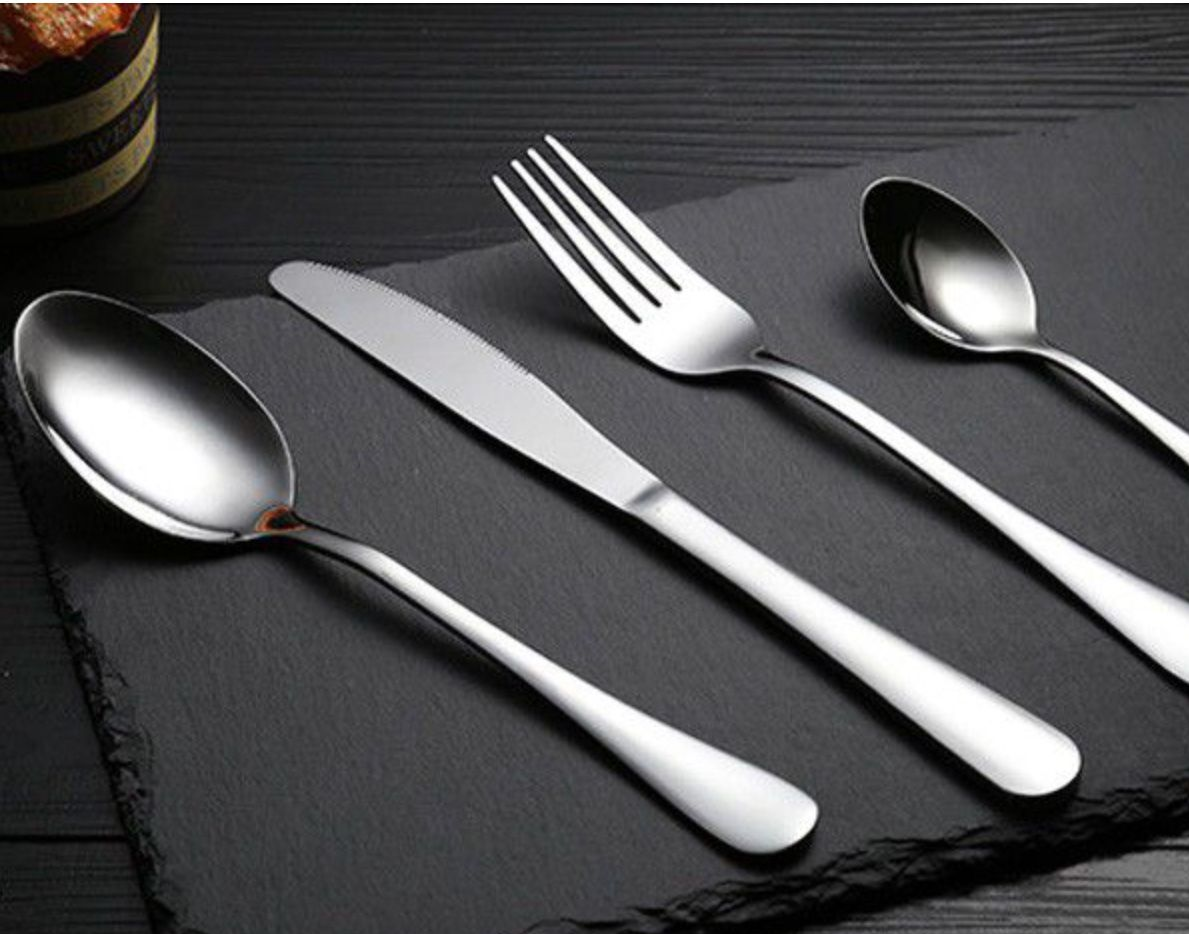 LMA 24 Piece Cutlery Set & Golden Storage Case