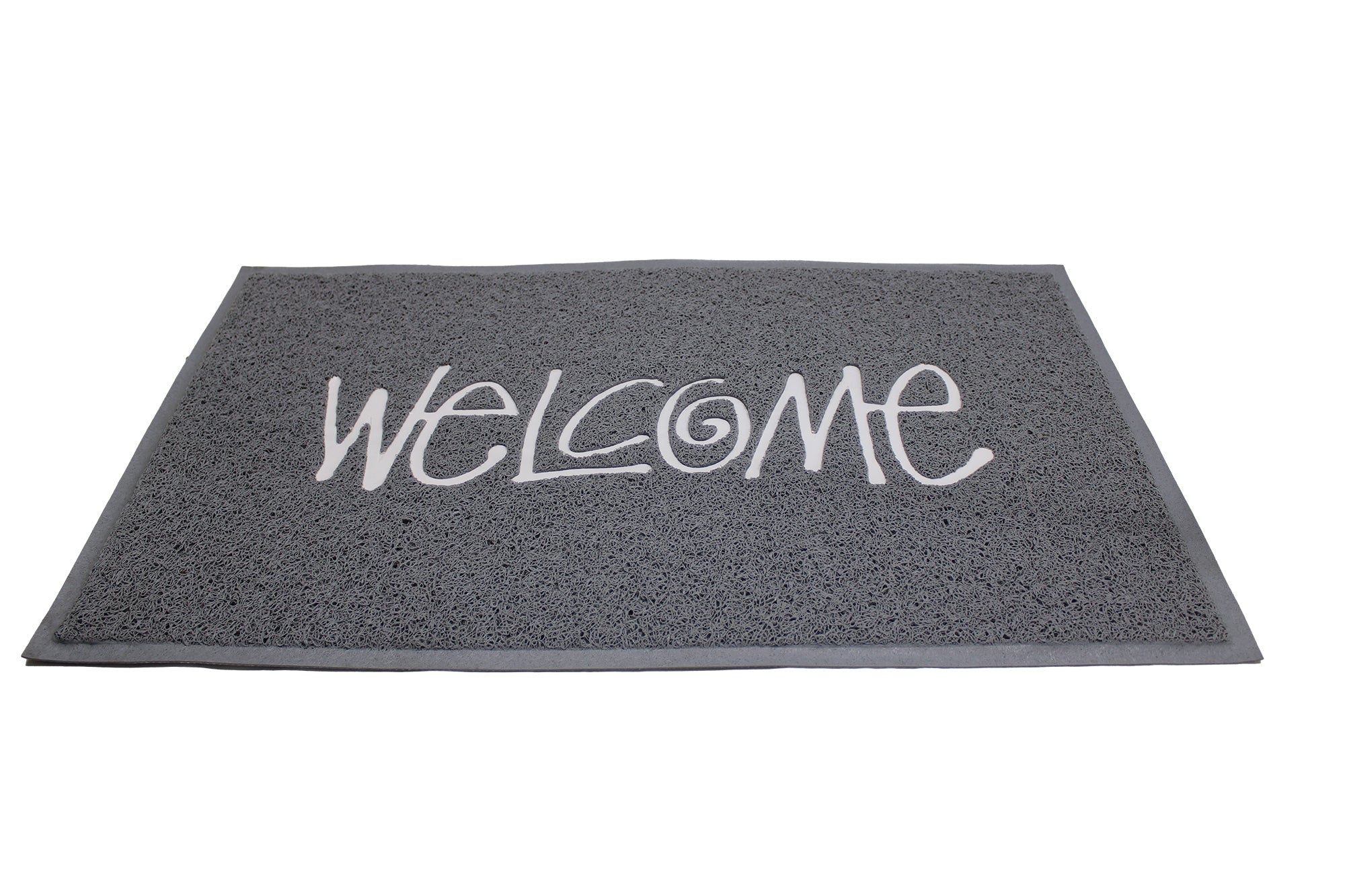 75cm x 45cm Washable Synthetic Mesh Floor Mat - Embossed Welcome