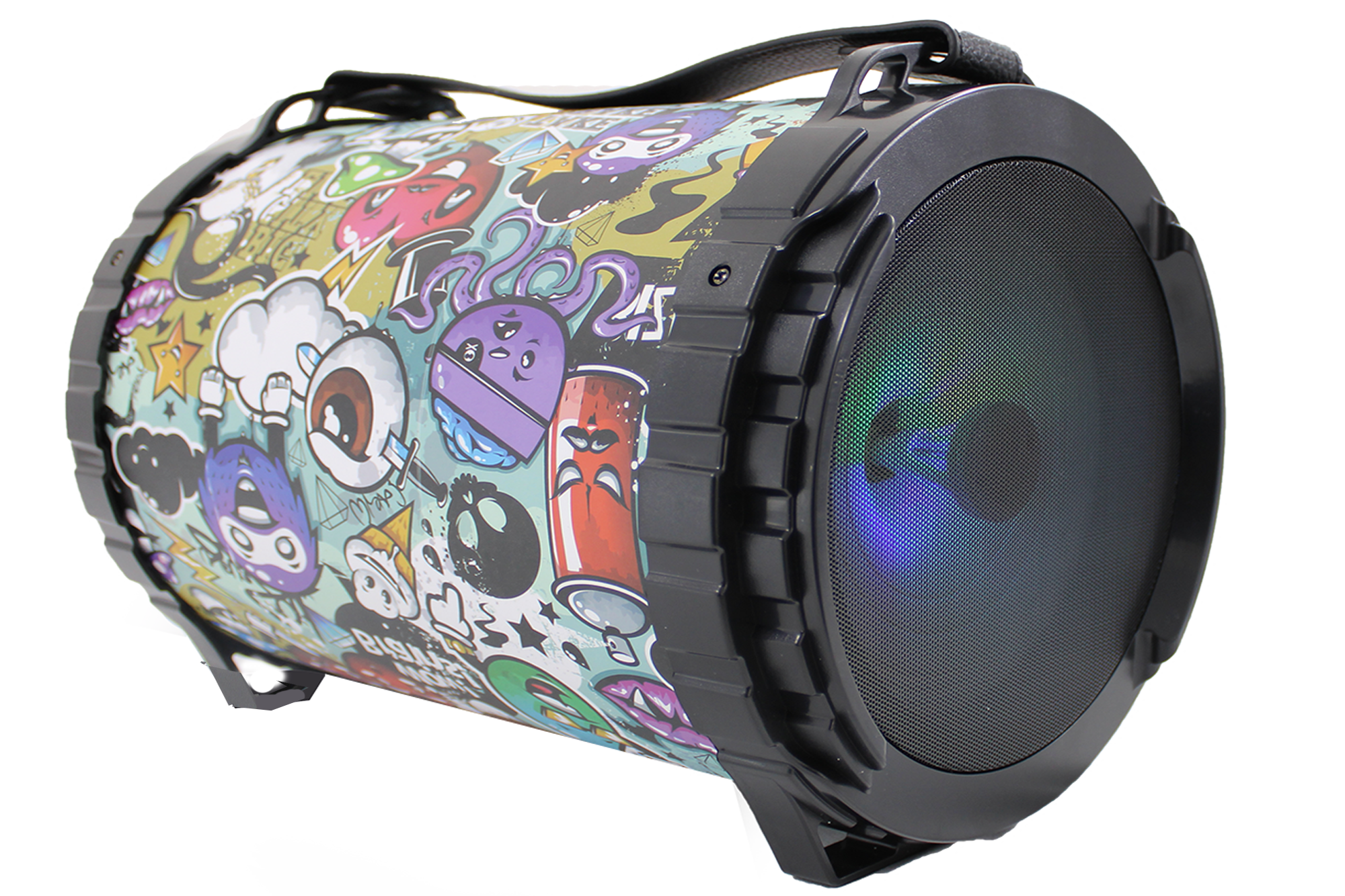 Urban Life 249 Camo Bazooka Boom Box Bluetooth Speaker with Mic In Port