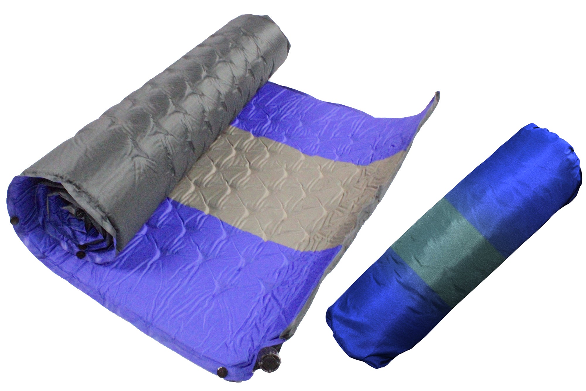 184x60cm Ultralight Self-Inflating Foam Waterproof Camping Mattress with Carry Bag