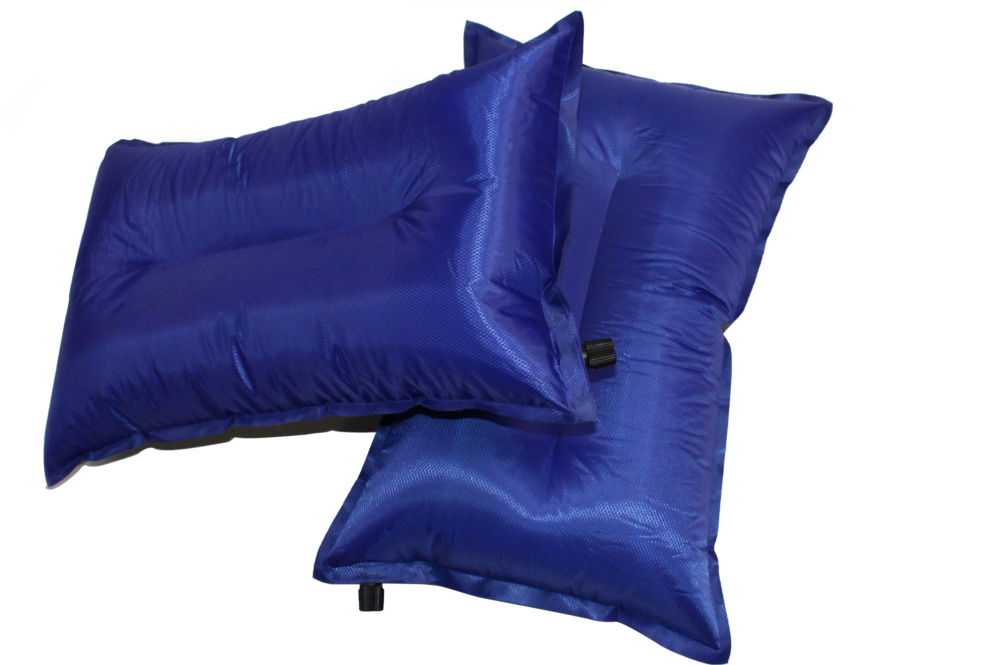 Self Inflating Two Tone Camping Pillows & Headrests 46x29cm - Set of 2