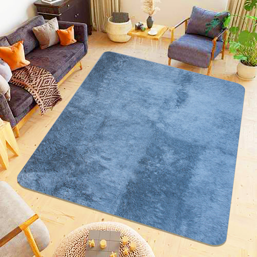 200cmx150cm Plush Fluffy Carpet - Shaggy & Foldable Rugs
